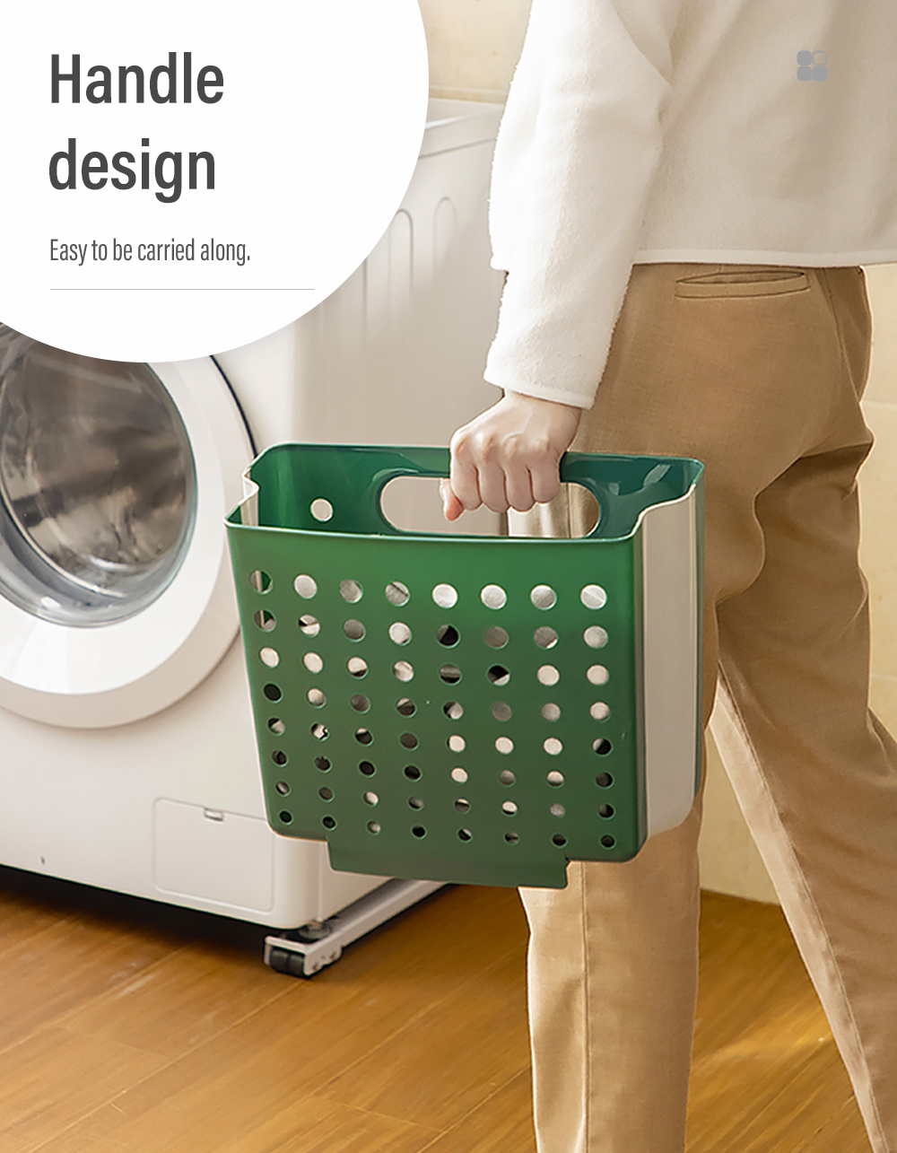 Foldable Clothing Storage Wall-mounted Storage Box-6